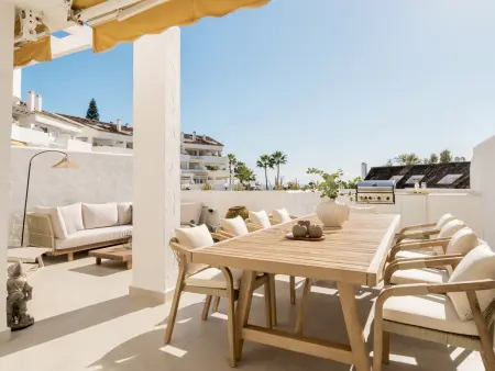 Location appartement à Marbella Nueva Andalucia, Appartement moderne vue mer - 6 pers.