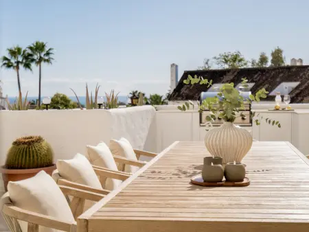 Appartement 3 ch scandinave vue mer - Marbella : photo 12