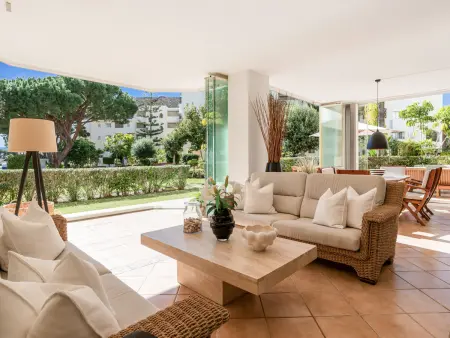 Appartement 2 ch, terrasse vue mer - Marbella : photo 8