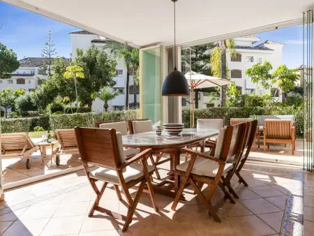 Appartement 2 ch, terrasse vue mer - Marbella : photo 9