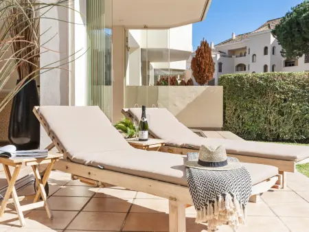 Appartement 2 ch, terrasse vue mer - Marbella : photo 10