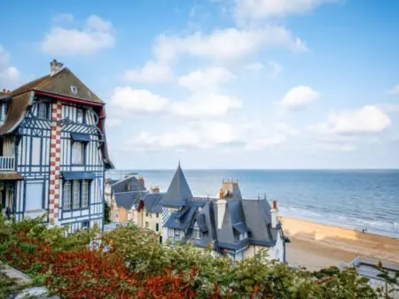 Studio lumineux centre Trouville, balcon sud, 200 m de la mer : photo 6