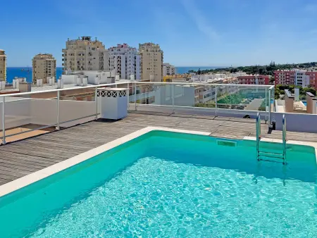 Location appartement à Armação de Pêra, Appartement moderne avec piscine et clim - 6 pers.