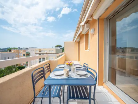 Appartement Santa Barbara à Cavalaire, 1,2 km de la plage : photo 19