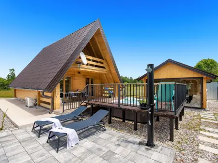 Chalet Ivica à Lovinac avec jacuzzi et lac à 1 km : photo 33