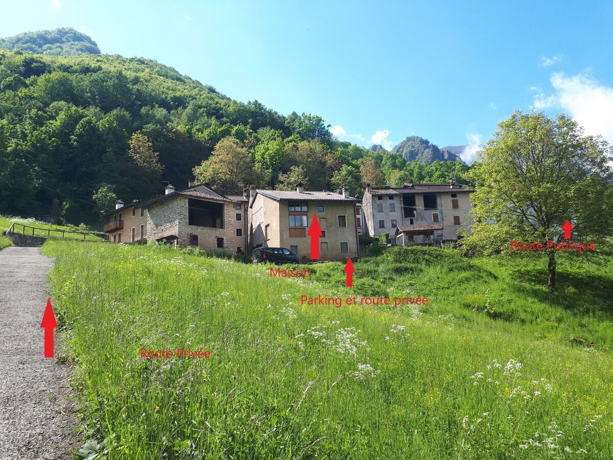 Maison pierre rénovée Posina, vue Dolomites - Photo 4