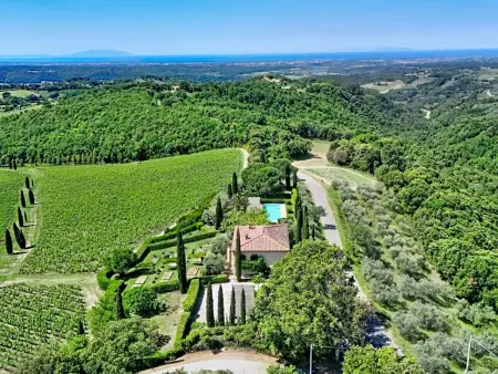 Villa Caiarossa Tuscan Retrait à Riparbella