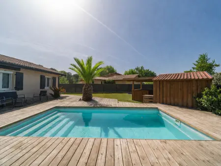 Maison familiale avec piscine - 6 pers., Maison 6 personnes à Parentis en Born - Photo 8