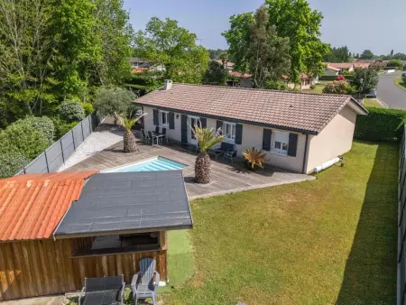 Maison familiale avec piscine - 6 pers., Maison 6 personnes à Parentis en Born - Photo 9