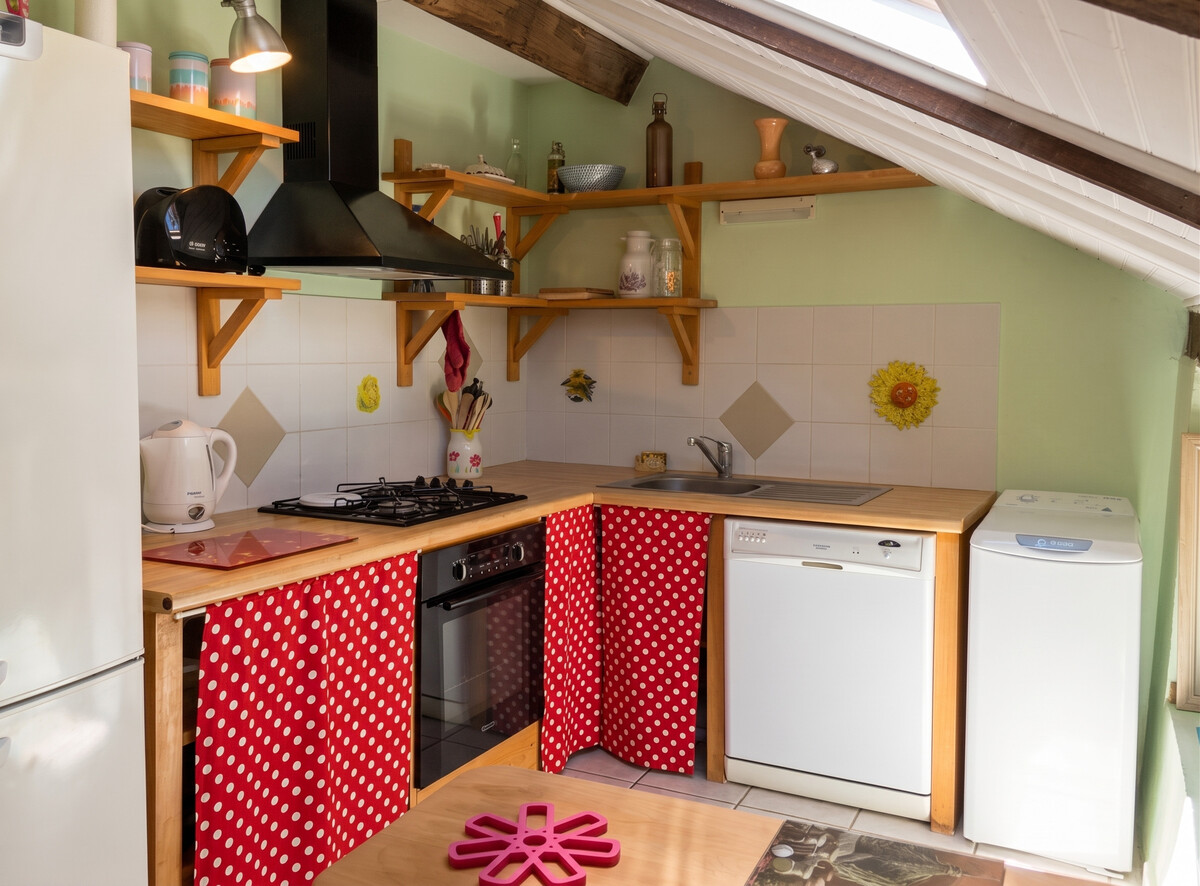 Maison 7 pers. avec jardin clôturé et barbecue à Pierrefiche - Photo 10