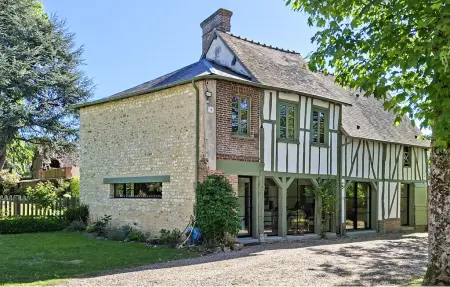 Maison 8 chambres avec piscine chauffée, Vallée d'Eure : photo 1