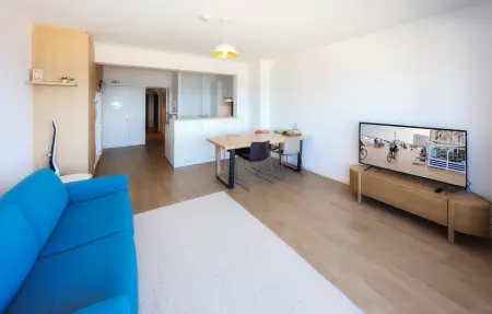 Appartement vue mer à Ostende, 2 chambres, 4e étage et balcon : photo 4
