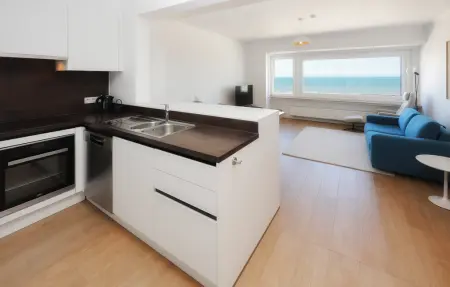 Appartement vue mer à Ostende, 2 chambres, 4e étage et balcon : photo 6