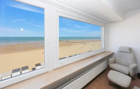 Appartement vue mer à Ostende, 2 chambres, 4e étage et balcon : photo 7