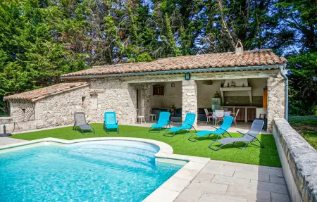Maison avec piscine privée, Maison 9 personnes à Monteux - Photo 6