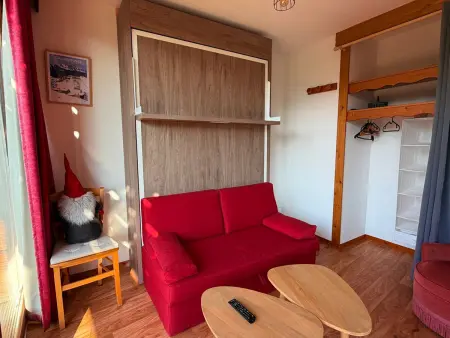 Appartement vue montagnes à Chamrousse, terrasse et 4 couchages : photo 5