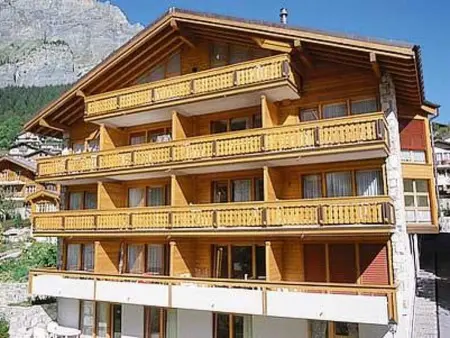 Location appartement à Loèche les Bains, Adlerhorst Leukerbad # 2-bed apartment, Dusche, WC