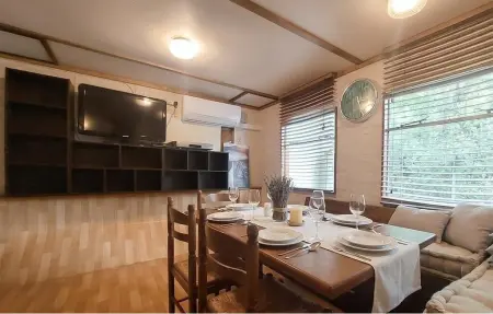 Mobil-home 3 chambres avec piscine chauffée à La Tremblade : photo 4
