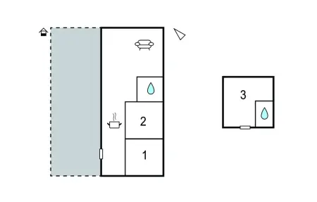 Mobil-home 3 chambres avec piscine chauffée à La Tremblade : photo 28