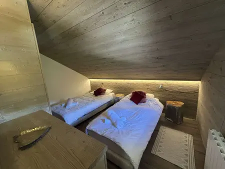 Appartement contemporain 6 pers. à Méribel, vue forêt : photo 4