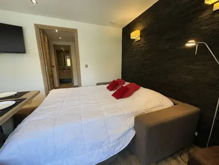 Appartement contemporain 6 pers. à Méribel, vue forêt : photo 9