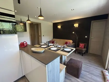 Appartement contemporain 6 pers. à Méribel, vue forêt : photo 11