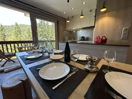 Appartement contemporain 6 pers. à Méribel, vue forêt : photo 12