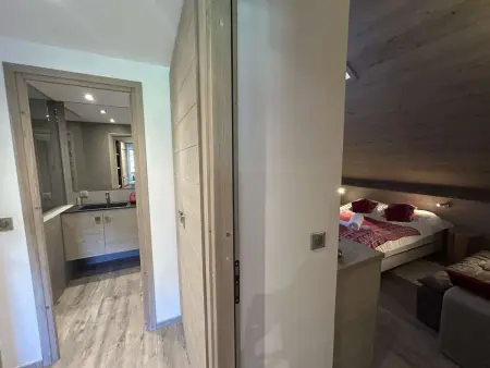 Appartement contemporain 6 pers. à Méribel, vue forêt : photo 14