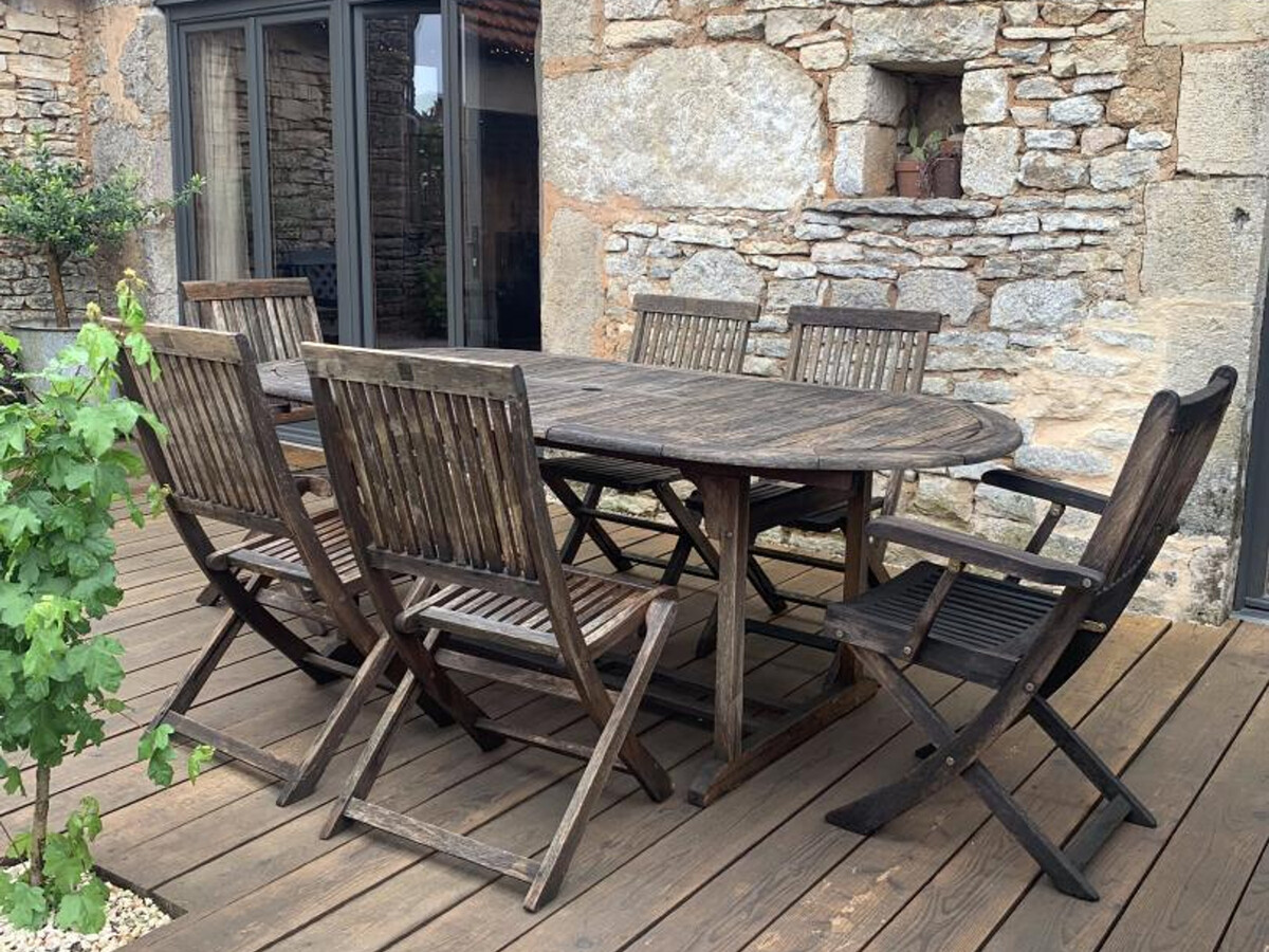 Gîte 6 pers. rénové avec terrasse à Nadaillac - Photo 2