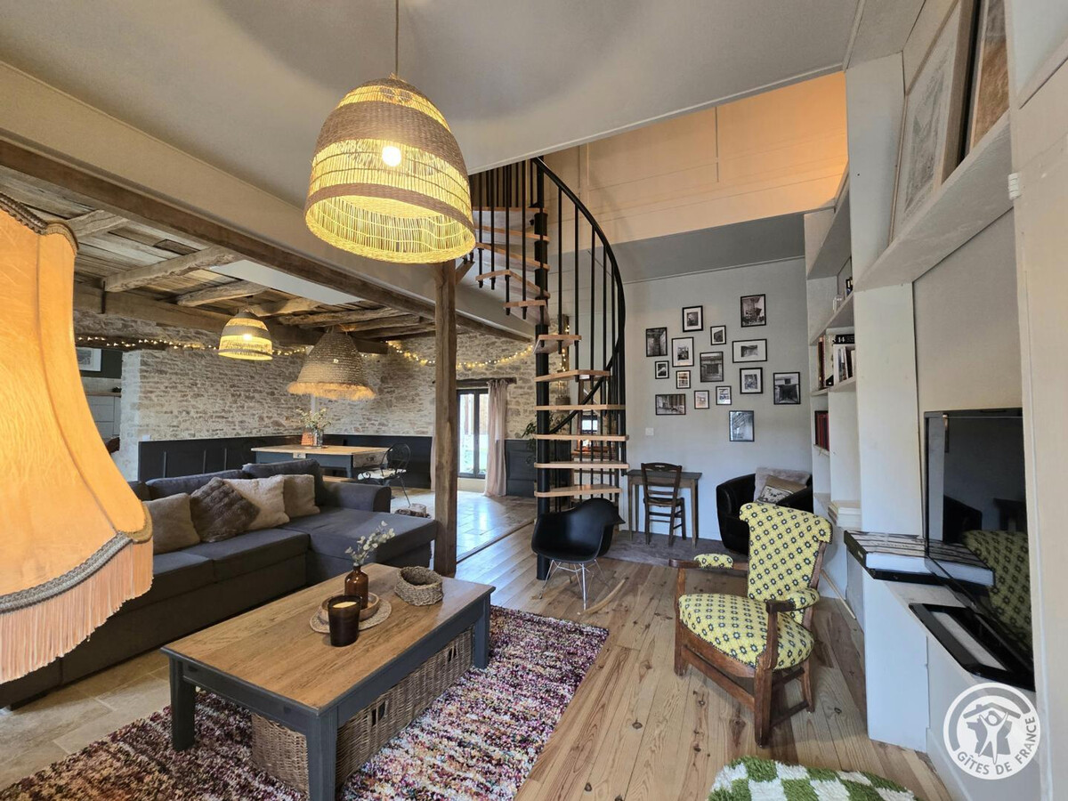 Gîte 6 pers. rénové avec terrasse à Nadaillac - Photo 10
