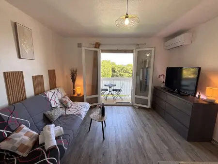 Studio avec balcon et clim - 2 pers., Appartement 2 personnes à Six Fours les Plages - Photo 3