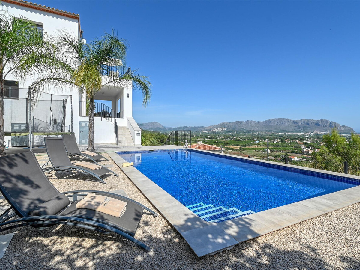 Villa moderne Pedreguer, piscine 8x4m, vue mer et montagne - Photo 19