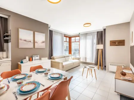 Appartement Rouzé à Koksijde, à 300 m de la plage : photo 1