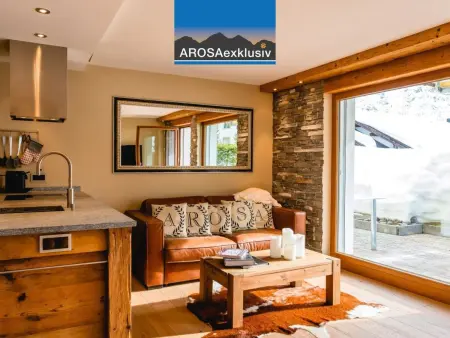 Location appartement à Arosa, Casa Jacuzzi Appartement/Fewo, Bad, WC, 4-Bettwohnung