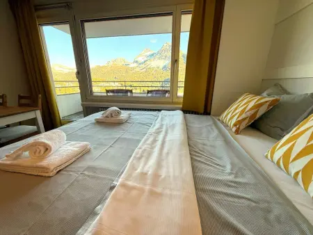 Location appartement à Arosa, Fortuna 8 by Arosa Holiday Appartement/Fewo, Dusche oder Bad, WC, 4-Bettwohnung