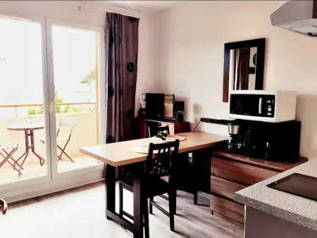 Studio Virginia 22 m² avec balcon vue piscine, Grasse : photo 4