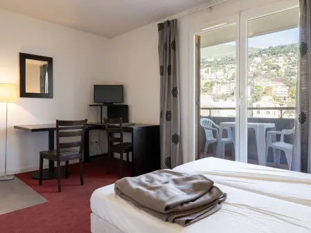 Studio Virginia 26 m² avec balcon, vue montagne : photo 2