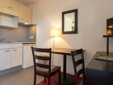 Studio Virginia 26 m² avec balcon, vue montagne : photo 5
