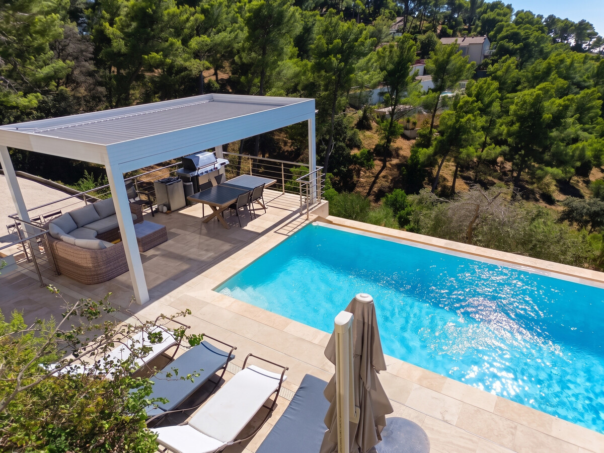 Rez-de-villa 150 m² avec piscine privée et sauna à Carqueiranne - Photo 13