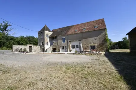 Maison de campagne 15 pers. avec jardin clos au Puley, Bourgogne : photo 7