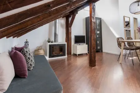 Location appartement à Madrid, Penthouse près de la Plaza Mayor