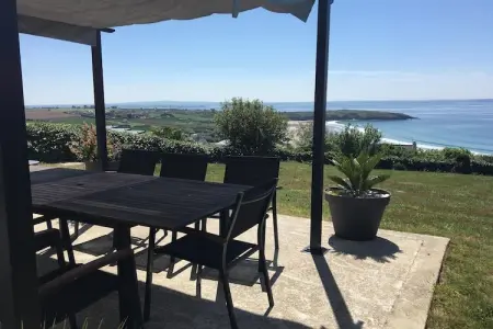 Villa de vacances avec vue mer panoramique à 180° à Telgruc-sur-Mer, Villa de vacances panoramique avec vue sur la mer à Telgruc-sur-Mer - Photo 5