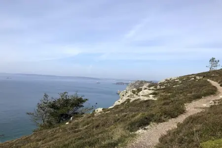 Villa de vacances avec vue mer panoramique à 180° à Telgruc-sur-Mer, Villa de vacances panoramique avec vue sur la mer à Telgruc-sur-Mer - Photo 29