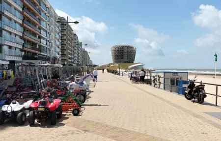 Appartement vue dunes à Middelkerke, à 20 m de la plage : photo 14