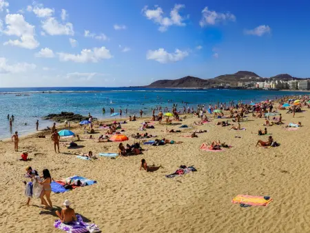 Apt 42m² front de plage Las Palmas, 4 pers. : photo 3