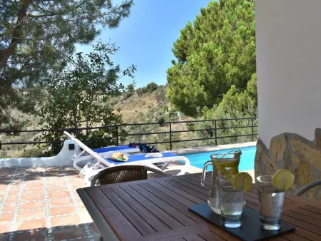 Location gite à Cómpeta, Maison vue montagne, animaux OK - 4 pers.