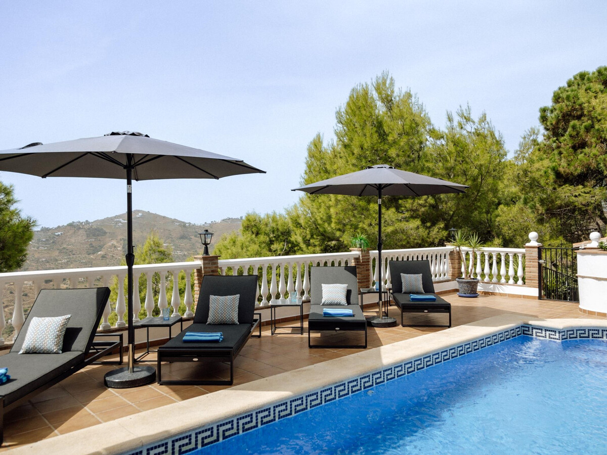 Villa Estrella de la Montaña, vue mer et montagne à Cómpeta - Photo 2