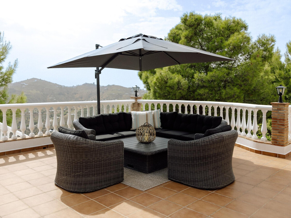 Villa Estrella de la Montaña, vue mer et montagne à Cómpeta - Photo 21