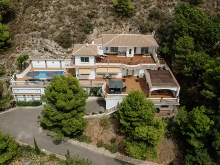 Location gite à Cómpeta, Villa, vue panoramique, piscine clim - 6 pers.