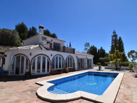 Location gite à Cómpeta, Grande villa vue mer - 6 pers.